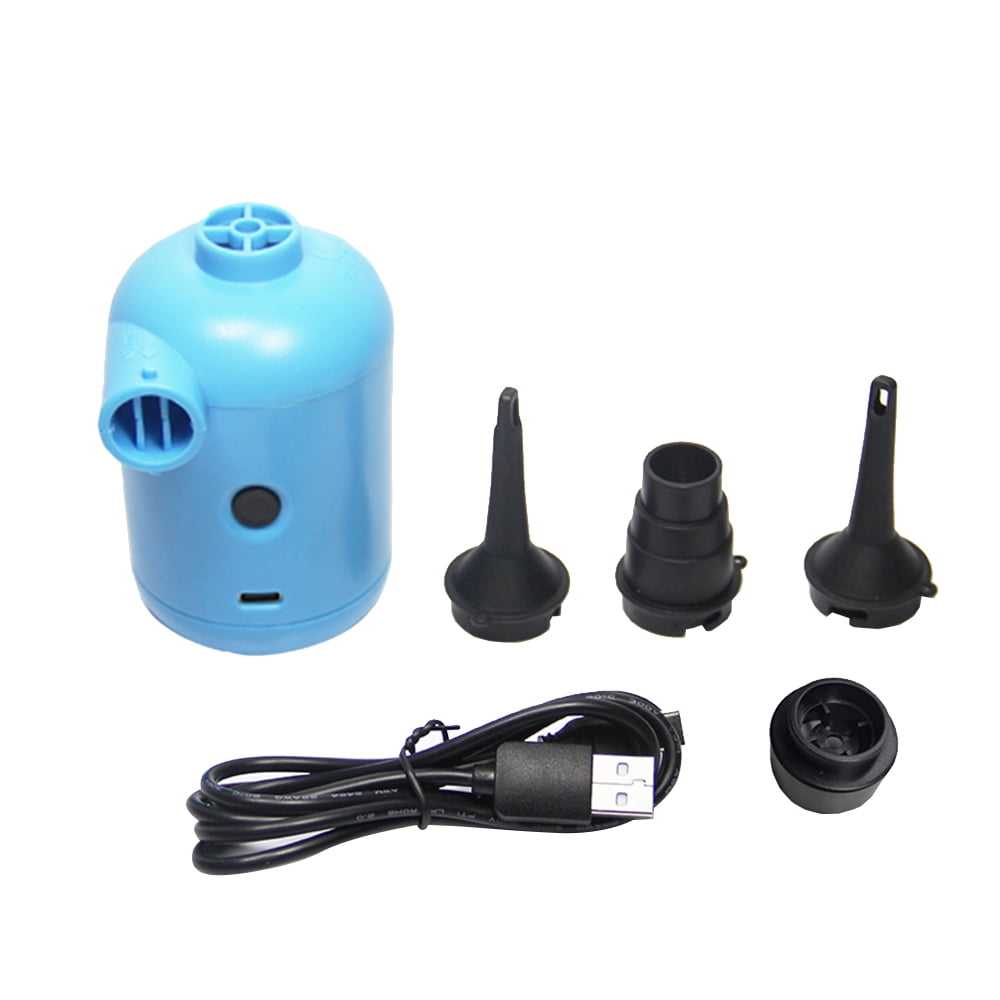 Portable USB Electric Air Pump for Car Mattress Boat Sofa Camping Inflator O4V4 