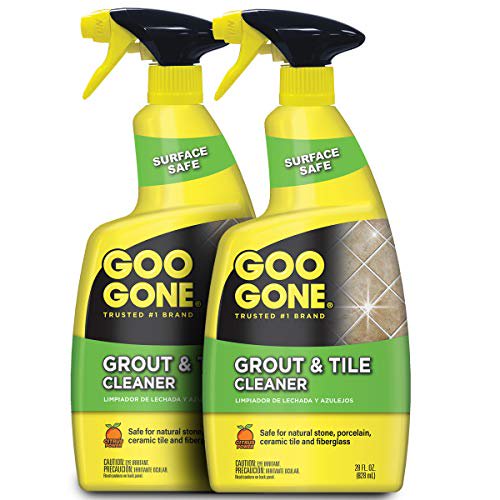 Goo Gone Grout and Tile Cleaner 28 Ounce Removes Tough Stains Dirt