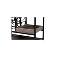 thumbnail image 4 of Baxton Studio Laine Wine Cart, 32-5/16"H x 30-3/4"W, Charcoal/Black, 4 of 7