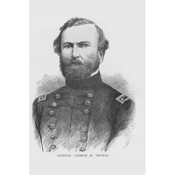 General George H. Thomas-Fine Art Canvas Print (20" x 30")
