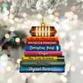thumbnail image 1 of Oefntac Bookcase Pendant Decoration Bookcase Hanging Tag Christmas Tree Pendant Bookcase Hanging Tag Features:, 1 of 3