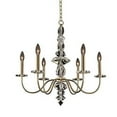 thumbnail image 2 of 031250-041-FR001-Allegri Lighting-Bolivar - Six Light Chandelier   Champagne Gold Finish with Firenze Clear Crystal, 2 of 2
