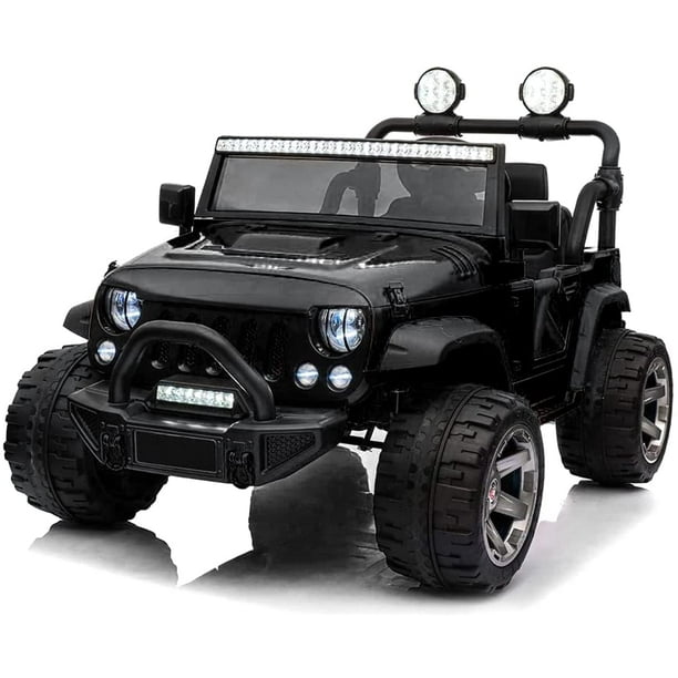 4x4 Jeep électrique bleu 2 places - Voiture électrique 12V pour enfant