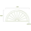 61 W X 20 H X 7 8 P Peaked Urn Pediment Walmart Com Walmart Com