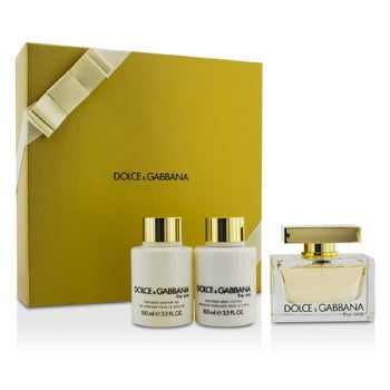 The One Coffret: Eau De Parfum Spray 75ml/2.5oz + Body Lotion 100ml/3.3oz + Shower Gel 100ml/3.3oz 3pcs