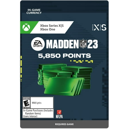 MADDEN NFL 23: 5850 Madden Points - Xbox One, Xbox Series X|S [Digital]