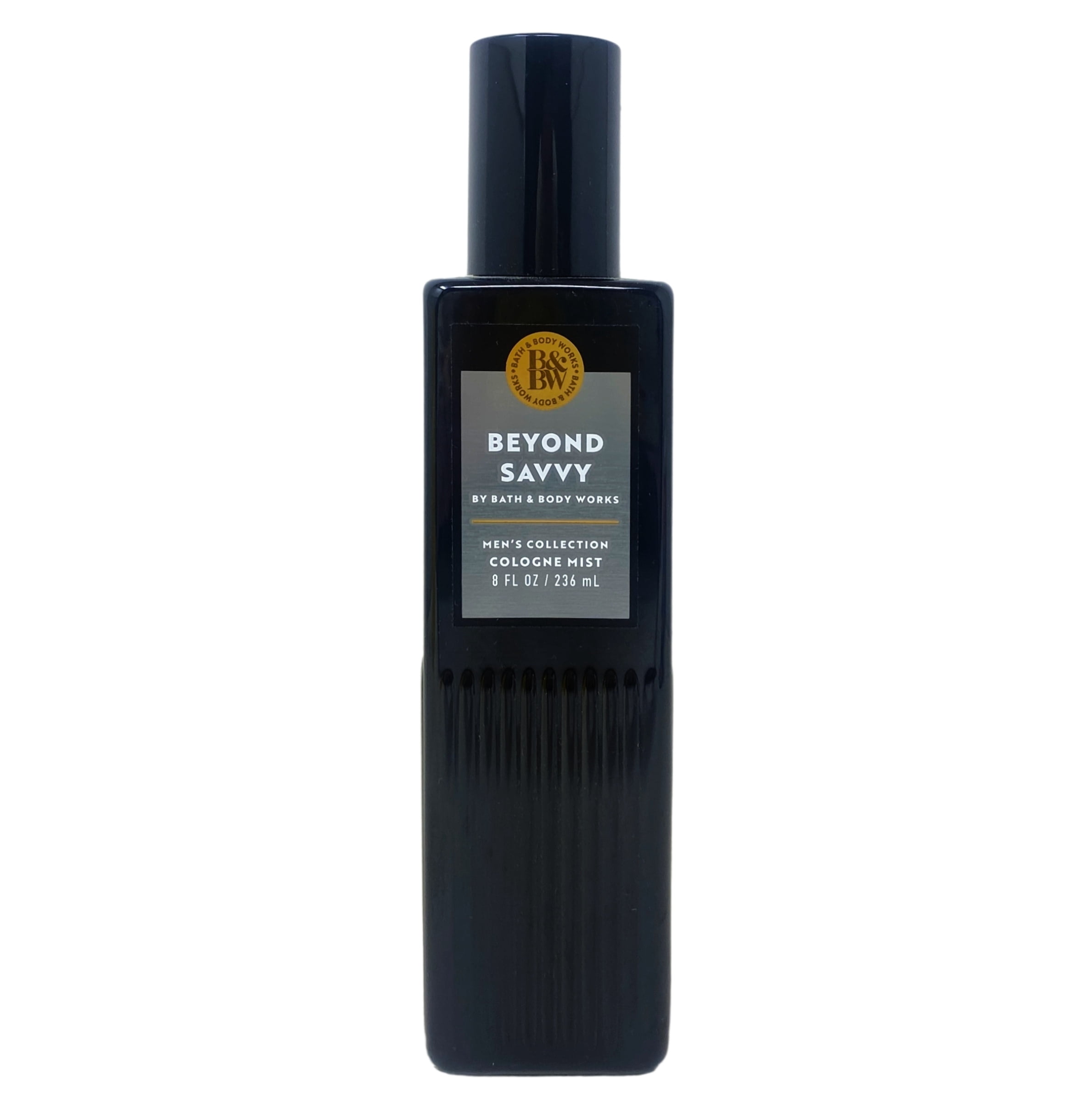 Bath & Body Works Men's Collection Beyond Savvy Cologne Mist and 3-in-1 Hair, Face & Body Wash with a Charcoal Scrub Bar Soap