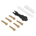 thumbnail image 4 of Pasador De Puente De Guitarra Removedor De Pasador De Guitarra Latón + Tuerca De Extremo De Cuerda De Guitarra Acústica De Hueso Bovino Apariencia Perfecta Para Guitarristas ANGGREK Otros, 4 of 8