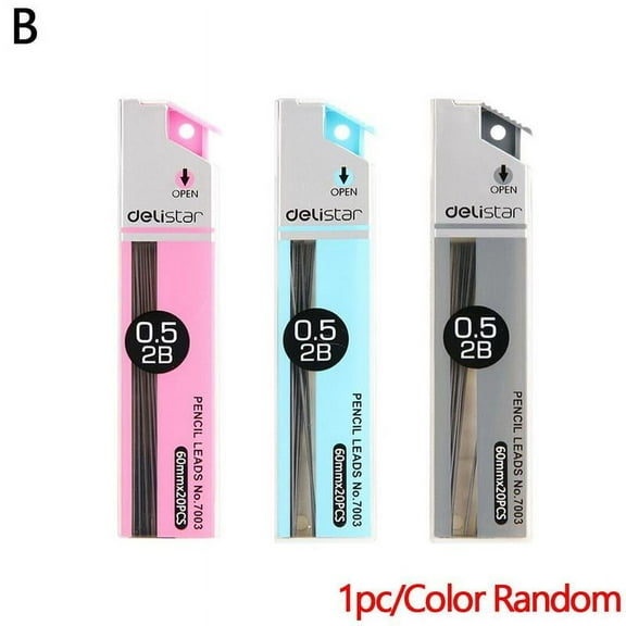 2B Automatic Mechanical Pencil Refill Leads 0.7mm Students Supplies R6G4