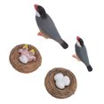 thumbnail image 1 of Modelo de Pájaro Juguete, Uso versátil 4 piezas conjunto de modelos de Aves Simulados seguros y Duraderos para la decoración de la caja de, 1 of 7