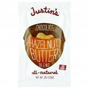 Justin's Gluten-Free Chocolate Hazelnut Butter Squeeze Pack, 1.15 oz (10 Pack)