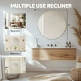 thumbnail image 7 of MCQ Wall Mirror, 30-inch Round Gold, Decorative for Living Room Bedroom​, 7 of 7