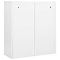 thumbnail image 6 of vidaXL Office Cabinet White 35.4"x15.7"x40.2" Steel, 6 of 9