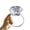 10cm, variant on Oversized Crystal Rhinestones Statement Rings Comfortable Wear Rhinestones Cocktail Rings Suitable for Special Occasions