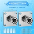 thumbnail image 7 of 2PCS Pressure Washer Foam Cannon Holders Pressure Washer- Holders for 1/4Inch Interface Foam Cannon Holders, 7 of 7