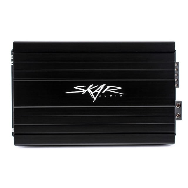 Amplificador Monoblock Skar Audio SKv2-1500.1D MOSFET Competencia Subwoofer 2200 W Máxima Potencia