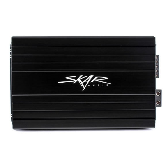 Amplificador Monoblock Skar Audio SKv2-1500.1D MOSFET Competencia Subwoofer 2200 W Máxima Potencia
