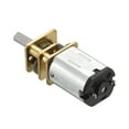 thumbnail image 3 of Uxcell Micro Speed Reduction Gear Motor, DC 6V 400RPM with Full Metal Gearbox, 3 of 7