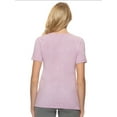 thumbnail image 5 of Felina | Slub Jersey V-Neck T-Shirt | Short Sleeve | 2-Pack (Black Mauve Shadows, X-Small), 5 of 5
