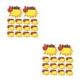 thumbnail image 4 of Masteelf 200 pcs  Star Shaped Signs For Prices Stickers Garage Retail Sale Signs Star Shaped Neon Poster Board Decorations For Bulletin Board Decorations Retail Signs, 4 of 8