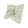 thumbnail image 6 of INSPIRE CHIC Women Chiffon Scarves - 25.6" x25.6" - Floral Print Square Kerchief Neck Scarf Neckerchief Light Green Floral, 6 of 6