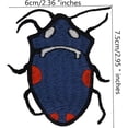 thumbnail image 4 of 1set/6pieces Butterfly Insects Embroidery Applique Fabric Patches Badges DIY Craft for Jeans Clothes Decorated Sewing, 4 of 9