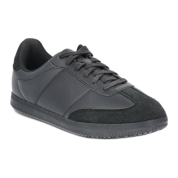 TredSafe Gideon Men's Slip Resistant Shoes, Wide Width, Black