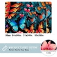 thumbnail image 2 of Butterfly Non-Slip Polyester Chair Mat Kitchen Rug Office Mat Machine Washable, 2 of 6