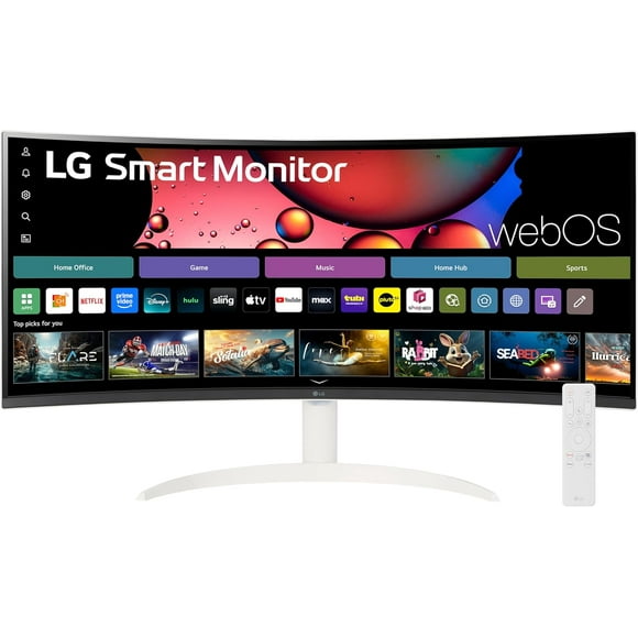 LG 34" MyView Smart Monitor 34SR60QC - Open box