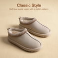 thumbnail image 4 of Kids Slippers for Girls and Boys Fuzzy Slip-On House Shoes Indoor Outdoor for Little Kid Big Kid, 4 of 5