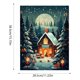 thumbnail image 3 of Rompecabezas de madera navideño popular con forma de pájaro, anicorpóreo, con forma de mal, juguete de madera para adultos, rompecabezas plano, rompecabezas rectangular, rompecabezas esencial par, 3 of 6