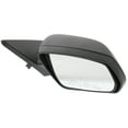 thumbnail image 3 of MIRROR Compatible For 2010 Ford Mustang Right Passenger Power Glass With 1 Paintable and Textured Black Cap, 3 of 5