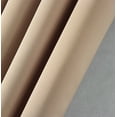 thumbnail image 4 of Olivia Gray PNA225135 54 x 84 in. Anchorage Solid Blackout Grommet Single Curtain Panel - Sesame, 4 of 7