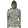 thumbnail image 6 of BASSDASH UPF 50+ Men’s Fishing Hoodie Shirts with Mask Camo UV Long Sleeve Moisture Wicking FS53M, 6 of 6