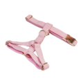 thumbnail image 1 of Pink Corduroy Dog Collar And Leash Set With Custom Engraved Nameplate, 1 of 17