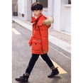 thumbnail image 5 of Lindreshi Toddler Boys Clothes Clearance Boys Winter Coat Kids Girls' Boys' Hooded down Winter Warm Jacket Puffers Outerwear, 5 of 7