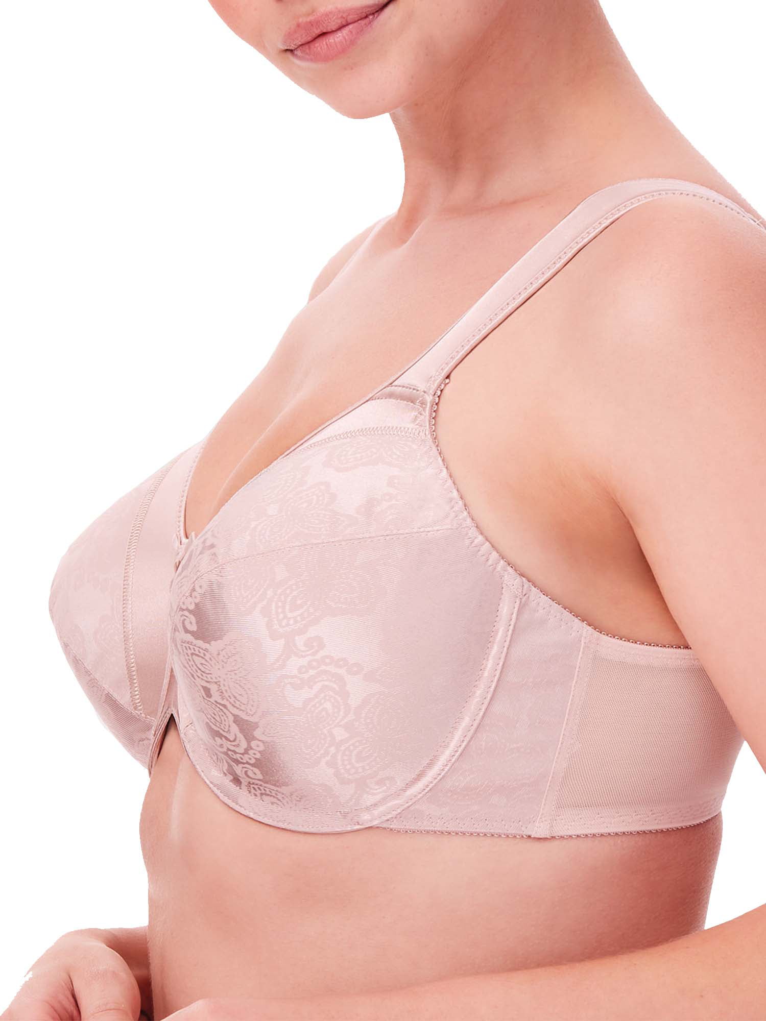 Bali Womens Satin Tracings Minimizer Underwire Bra Df3562 : :  Clothing, Shoes & Accessories