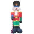 thumbnail image 1 of Soldado Inflable Navideño de 2.4m con Iluminación LED y Adaptador US Plug, Ideal para Decoración Interior y Exterior, Resistentes a la Intemperie, Incluye Estacas y Correas para una Exhibición, 1 of 6