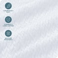 thumbnail image 3 of Manta de vellón Bare Home matrimonial/queen color blanco, 3 of 7