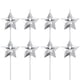thumbnail image 1 of 8 piezas 1 juego de adornos para tartas con forma de estrella, exquisitos accesorios para fiestas, decoración 3D, velas, 1 of 5