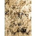 thumbnail image 2 of Nai, Danhui 19x24 White Modern Wood Framed Museum Art Print Titled - Graffiti Freedom Sepia, 2 of 4