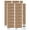 Brown, variant on Photographs Do Not Bend Leaf Detail Sticker Set - Brown - Gloss Finish - 1.75" Medium