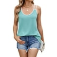 thumbnail image 3 of SHIBEVER Womens Spaghetti Strap Camisoles Tank Tops Scoop Neck Sleeveless Cami Shirts for Womens Clothes Summer Sleeveless Tops, 3 of 5