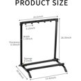 5 Holder Guitar Stand Folding Guitar Stand, Guitar Rack for Multiple