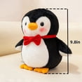 thumbnail image 2 of Soft Penguin Stuffed Animal Doll ，Creative Gentleman Bow Penguin Plush Toy Celebrating Valentine's Day Gift, 2 of 7