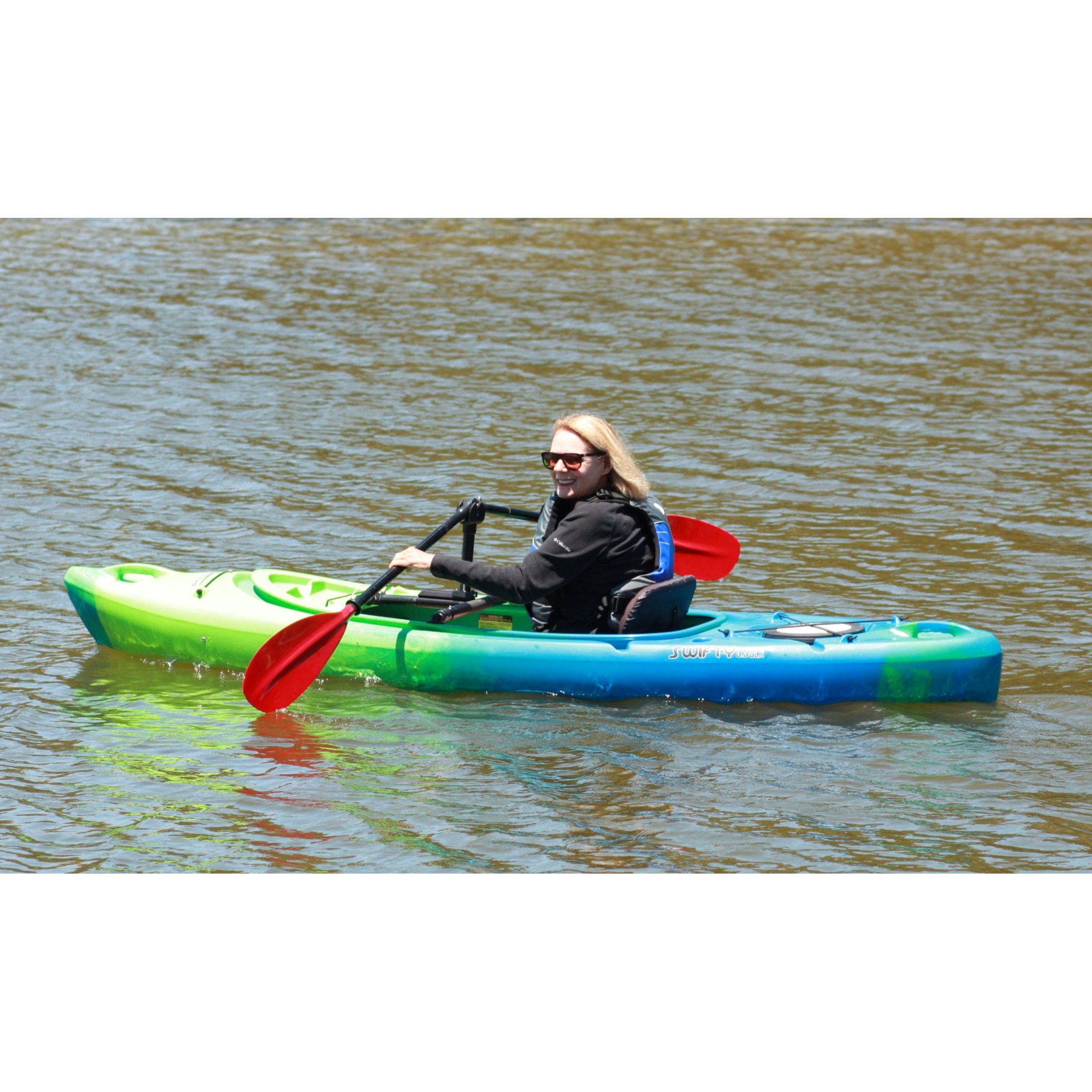 Versa Adaptive Kayak Paddle System for Sit by Angle Oar Inside Kayaks (Hinged Mount)