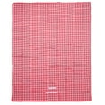 thumbnail image 2 of Waterproof 197x144cm Picnic Blanket - Portable, Foldable with Hook and Loop Design, Perfect for Outdoor Use and Camping - Red Plaid, 2 of 8