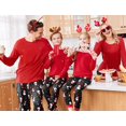 thumbnail image 4 of EKOUAER Matching Family Christmas Pajamas Set Men Holiday Sleepwear Soft Nightwear Xmas Pjs, 4 of 6