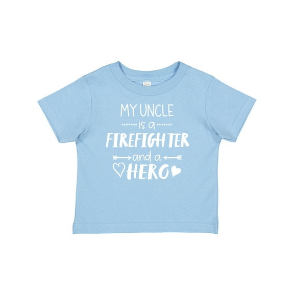 Inktastic My Uncle is a Firefighter and a Hero Boys or Girls Baby T-Shirt