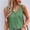Green, variant on YLOMAY Women Tank Top Womens Shirts Casual Sleeveless Button V Neck Blouse Comfortable Solid Color Loose Fit Tops Weekend Summer Clothes Black L